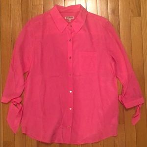 Juicy Couture HOT Hot #1 Ellie blouse size 8